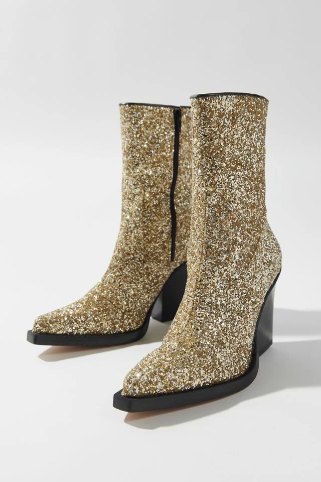 Flash Sale ???? Women's Cooperative Shania Glitter Cowboy Boot Gold ✨ 7 Flash Sale ???? Women's Cooperative Shania Glitter Cowboy Boot Gold ✨ - Image 5