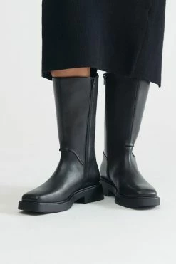 Budget ???? Women's Vagabond ???? Shoemakers Jillian Mid Shaft Boot Black ????