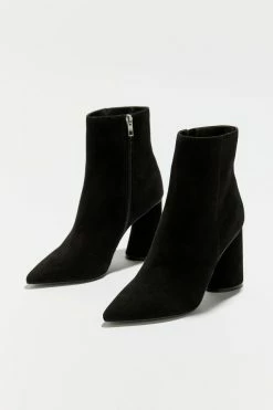 Cheap ⌛ Women's Steve Madden Valor Black Suede Ankle Boot Black ???? -Vagabond Shoemakers Sales unnamed file 629