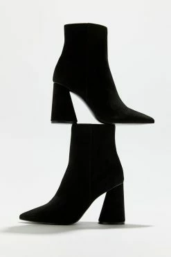 Cheap ⌛ Women's Steve Madden Valor Black Suede Ankle Boot Black ???? -Vagabond Shoemakers Sales unnamed file 631