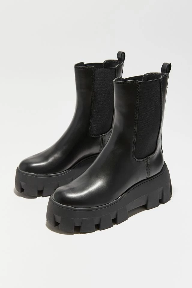 Budget ???? Women's Circus NY Ana Tall Chelsea Lug Boot Black ???? 3 Budget ???? Women's Circus NY Ana Tall Chelsea Lug Boot Black ????