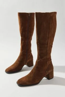 Best Sale ???? Women's Vagabond ???? Shoemakers Stina Suede Boot Cognac Suede ????