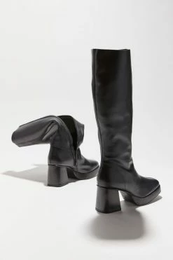 Promo ❤️ Urban Outfitters ???? Women's UO Lara Zip Tall Boot Black ???? -Vagabond Shoemakers Sales unnamed file 823