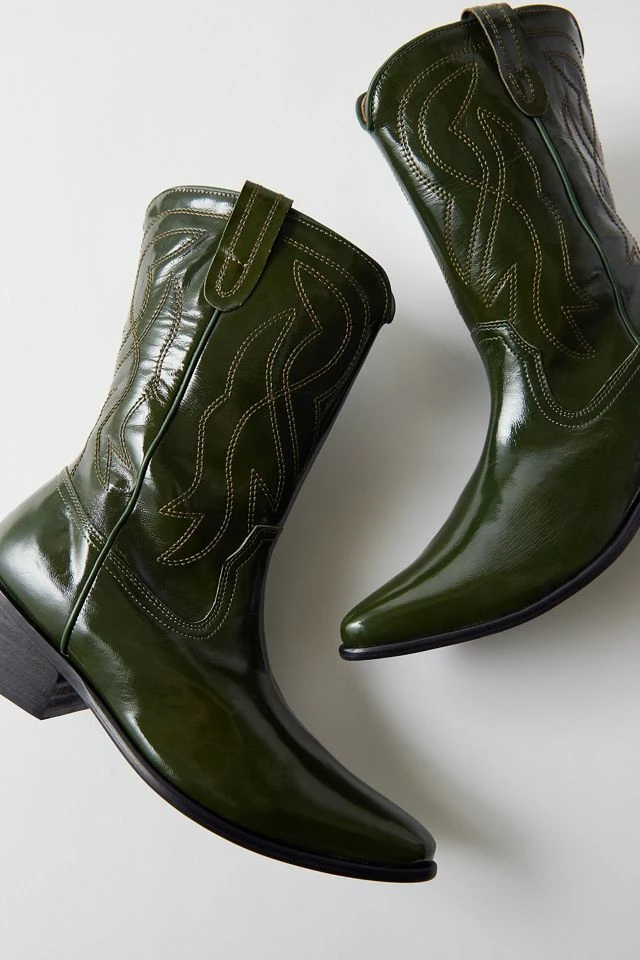 Best deal ???? Urban Outfitters ???? Women's UO Leena Cowboy Boot Dark Green ???? 3 Best deal ???? Urban Outfitters ???? Women's UO Leena Cowboy Boot Dark Green ????