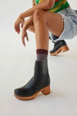 Best Pirce ???? Women's Swedish Hasbeens Plain Leather Boot Black ⭐ -Vagabond Shoemakers Sales unnamed file 917