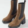 Wholesale ???? Women's Vagabond ???? Shoemakers Brooke Suede Platform Chelsea Boot Tan ????