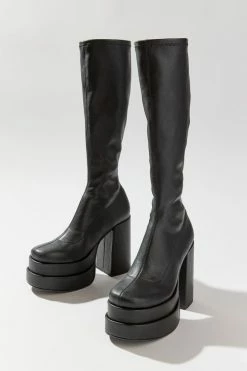 Wholesale ???? Women's Steve Madden Cypress Tall Platform Boot Black ✨ -Vagabond Shoemakers Sales unnamed file 945
