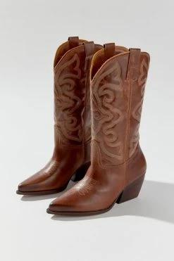 Best Sale ???? Women's Steve Madden West Cowboy Boot Brown ✔️ -Vagabond Shoemakers Sales unnamed file 949