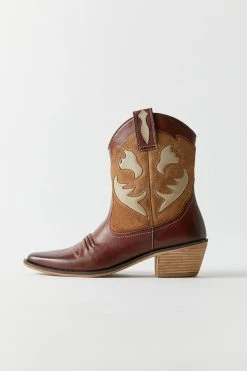 Hot Sale ???? Urban Outfitters ???? Women's UO Lynn Mixed Cowboy Boot Neutral Multi ???? -Vagabond Shoemakers Sales unnamed file 978