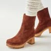 Best reviews of ???? Women's Swedish Hasbeens Suede Teddy Boot Brass ⌛